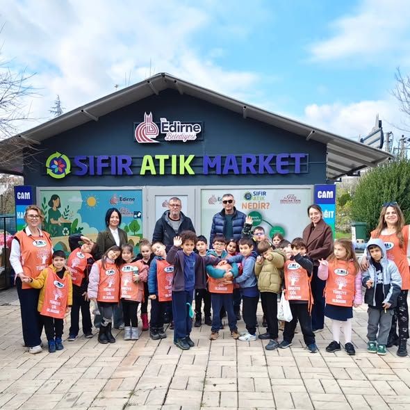 TEMA Gönüllüsü öğrencilerden örnek sıfır atık bilinci