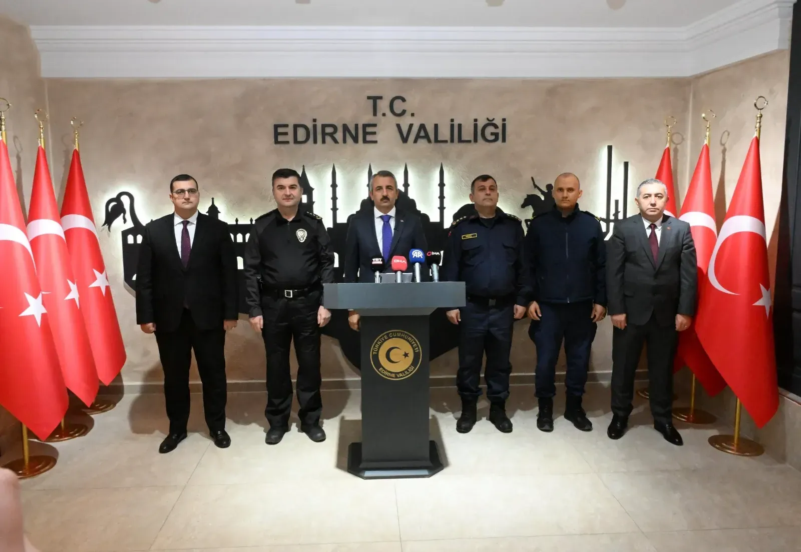 Vali Sezer, 11 aylık asayiş verilerini paylaştı