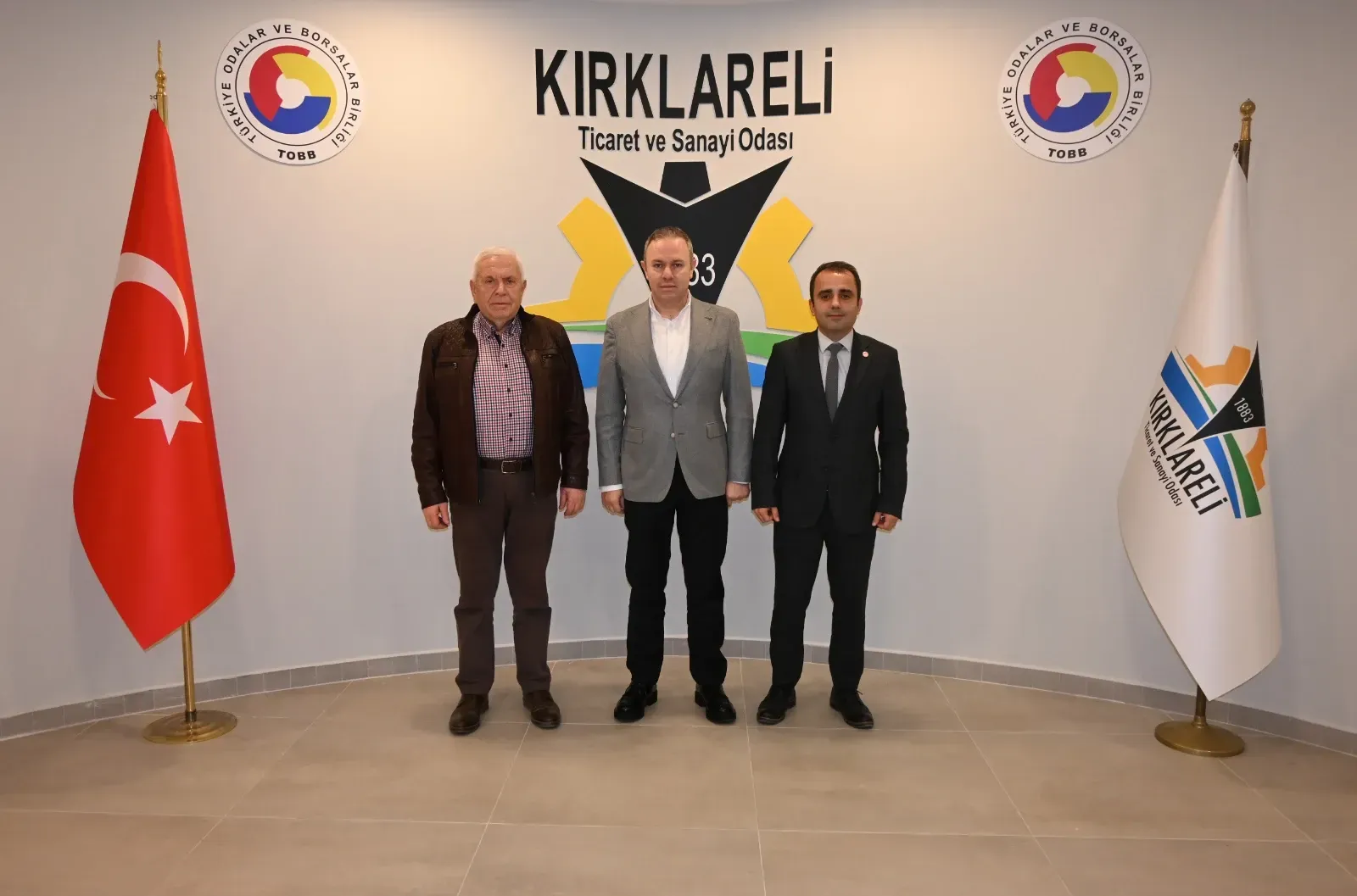 Kırklareli TSO’ya hayırlı olsun ziyaretinde bulundular