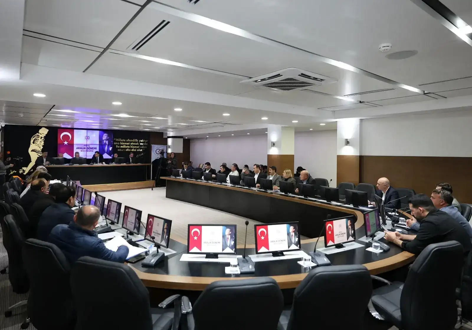 Çerkezköy Belediye Meclisi, Aralık ayı toplantısını yaptı