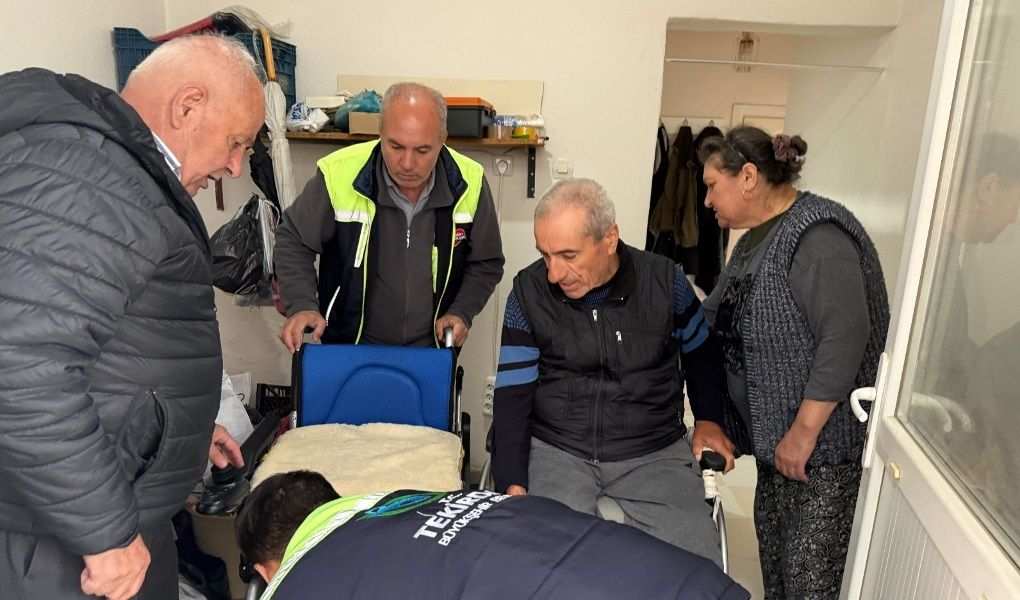 Büyükşehirden akülü tekerlekli sandalye desteği