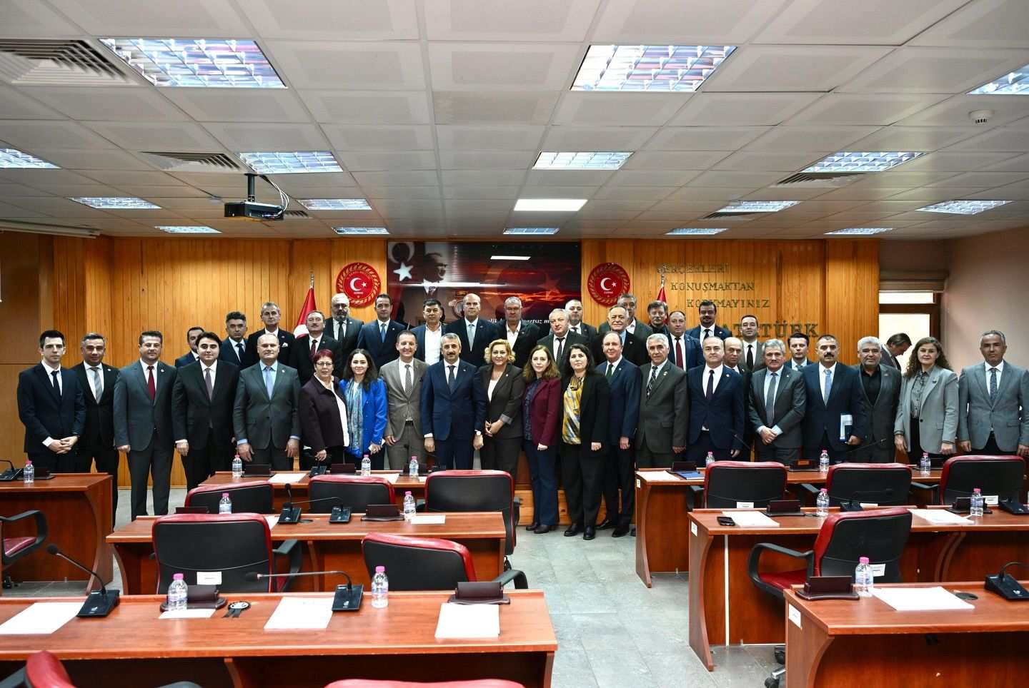 Vali Sezer’den İl Genel Meclisi’ne ziyaret