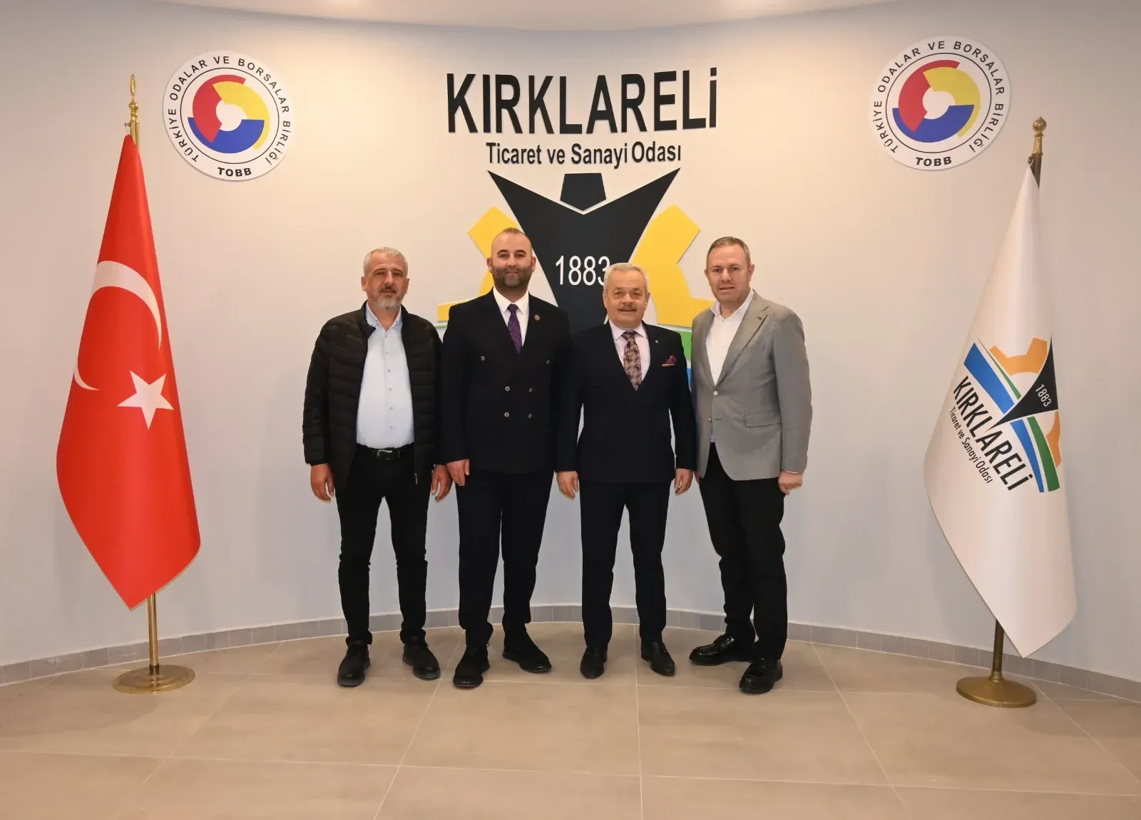 Kırklareli TSO’yu ziyaret ettiler