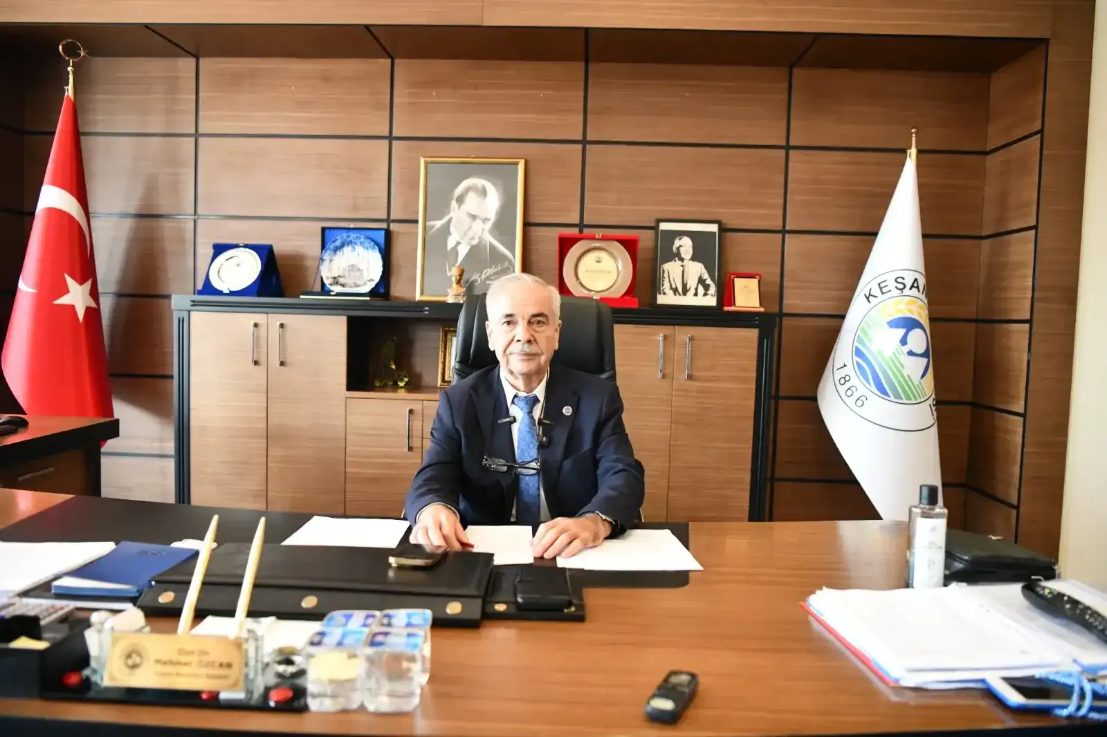 Başkan Özcan, Keşan’ın kurtuluşunun 103. yıl dönümünü kutladı