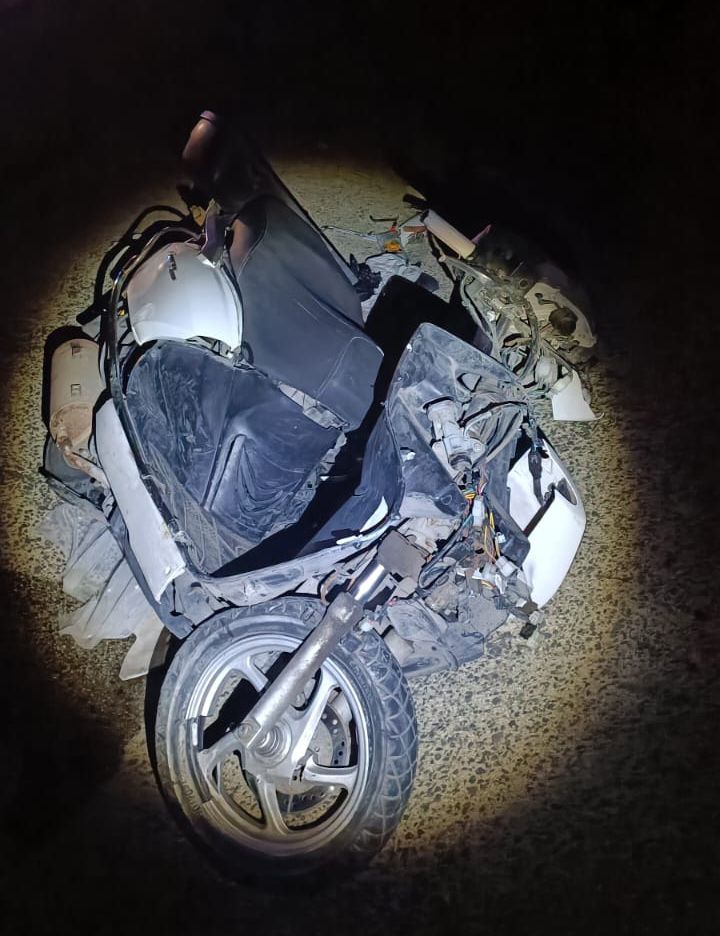 Feci kazada motosiklet sürücüsü ağır yaralandı