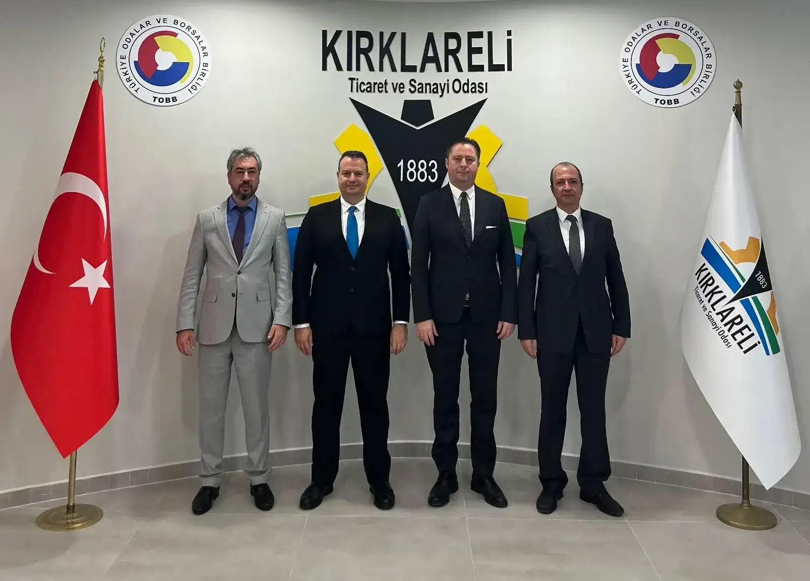 KOSGEB yöneticilerinden Kırklareli TSO’ya ziyaret