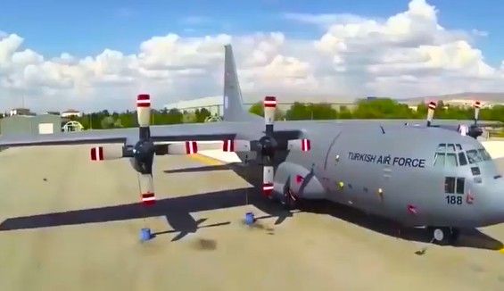 Askeri kargo uçağımız Gürcistan-Azerbaycan sınırında düştü
