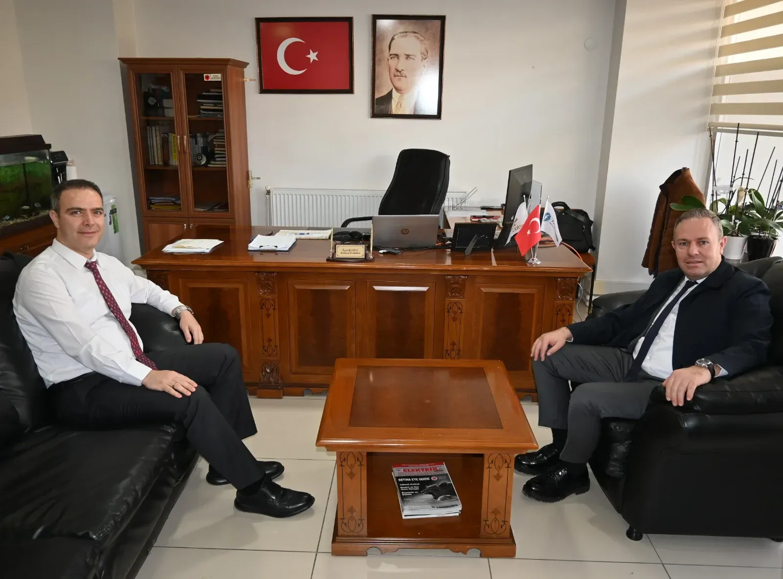 TREDAŞ Kırklareli İl Müdürü Kumlu’yu ziyaret etti
