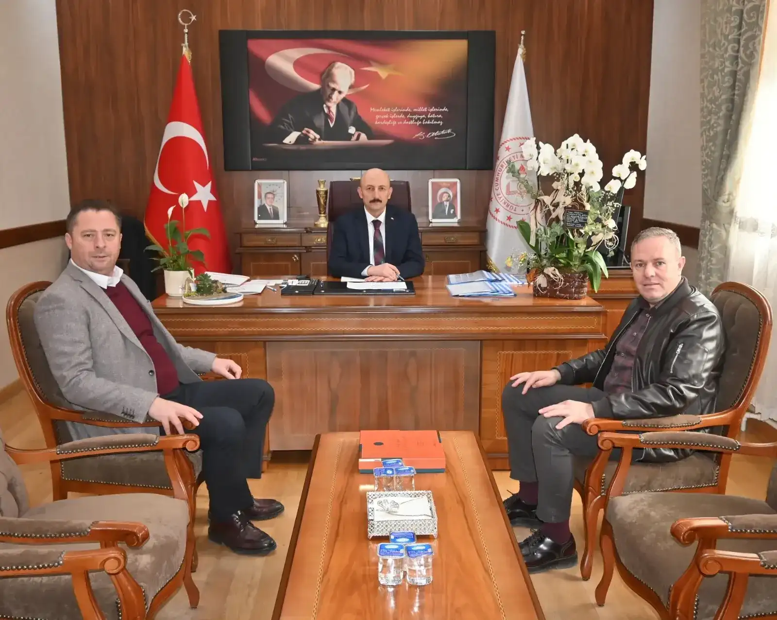 İl Milli Eğitim Müdürü Altınöz’ü ziyaret ettiler