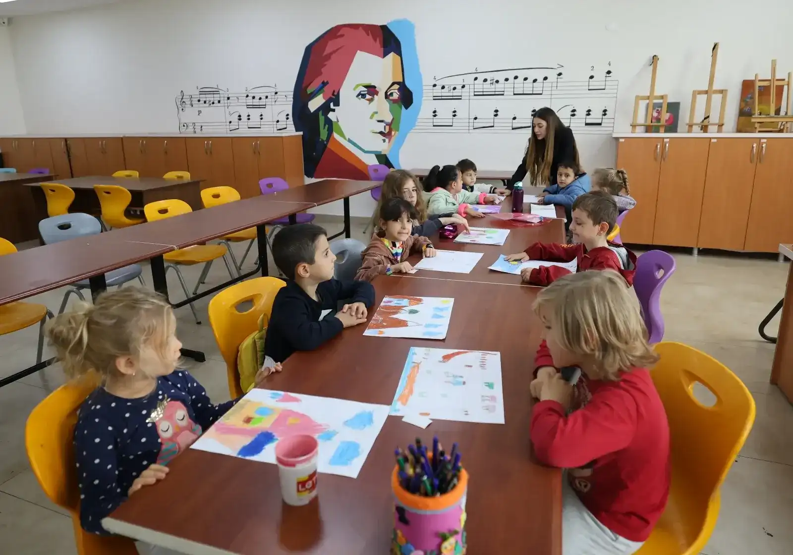 Kültür ve sanat kursları 16 branşta sürüyor