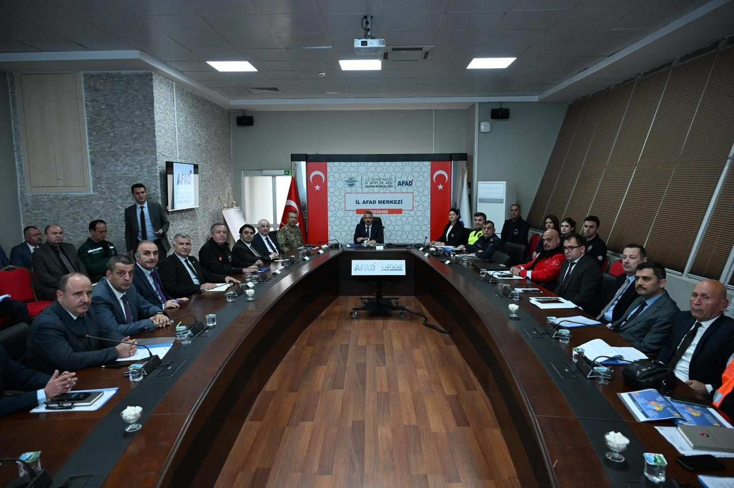Afet Müdahale Planı Toplantısı yapıldı