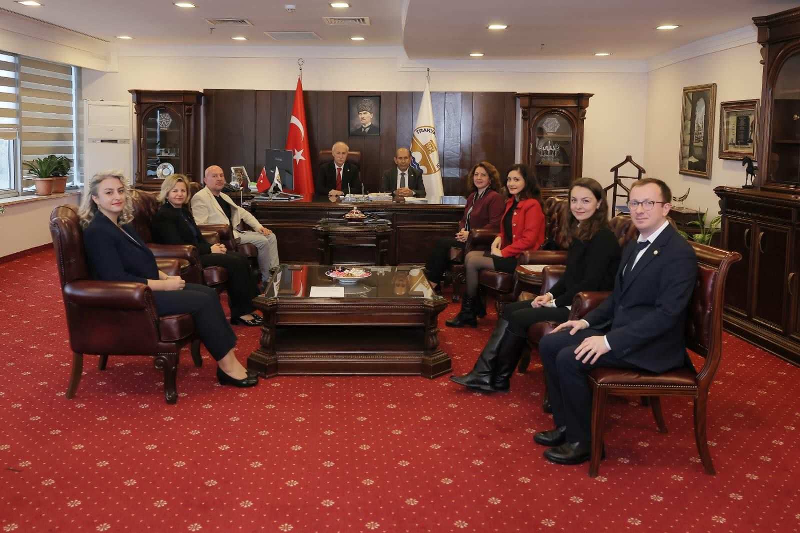 TÜBİTAK başarısı gösteren öğretim üyeleri için kutlama töreni düzenlendi