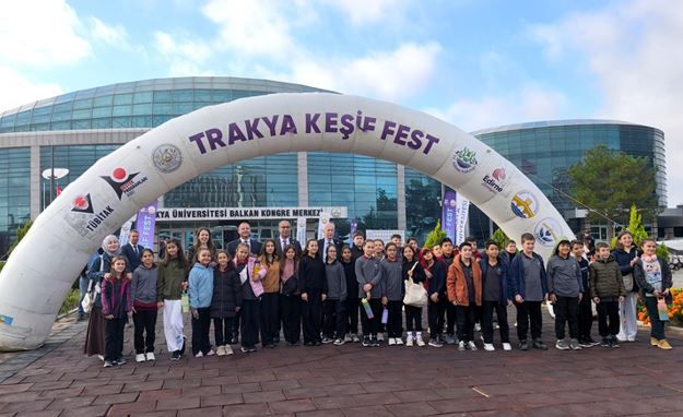 Trakya Keşif Fest Bilim Şenliği tamamlandı