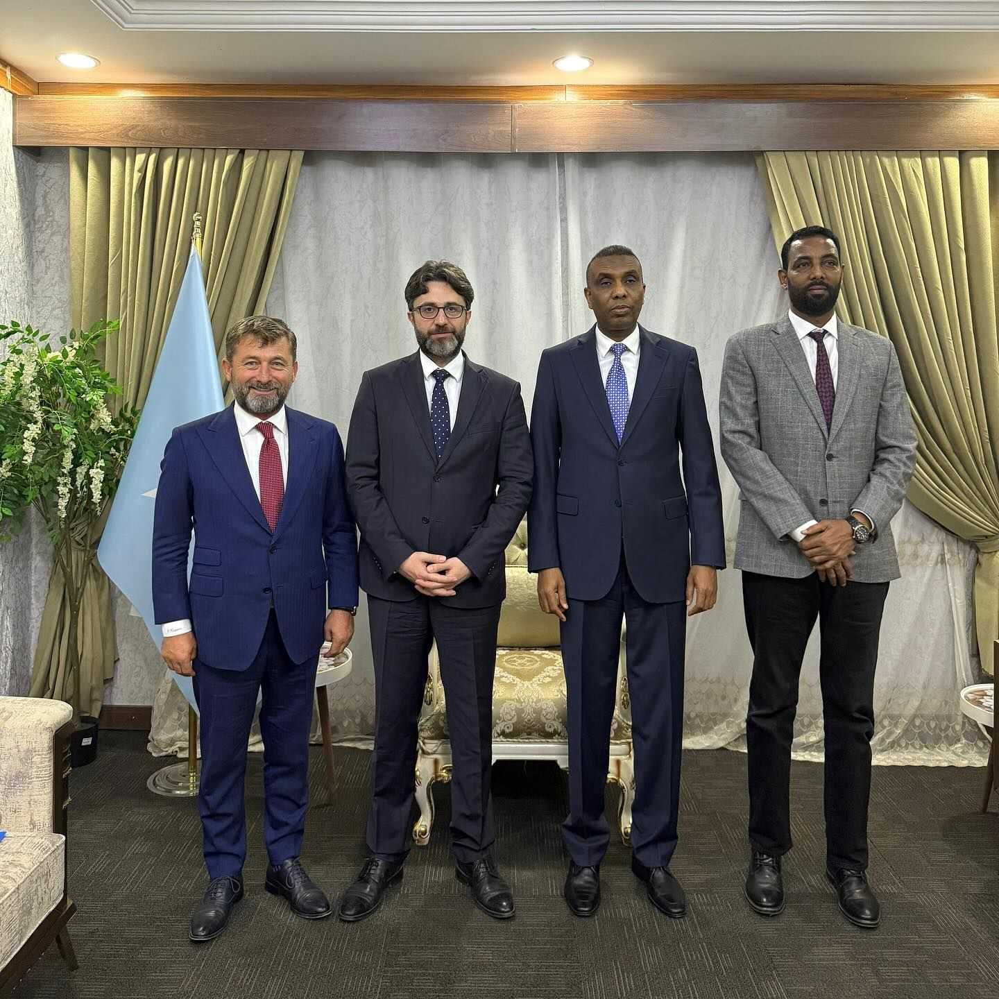 Çerkezköylü iş insanı Kozuva’dan Somali’de üst düzey temas