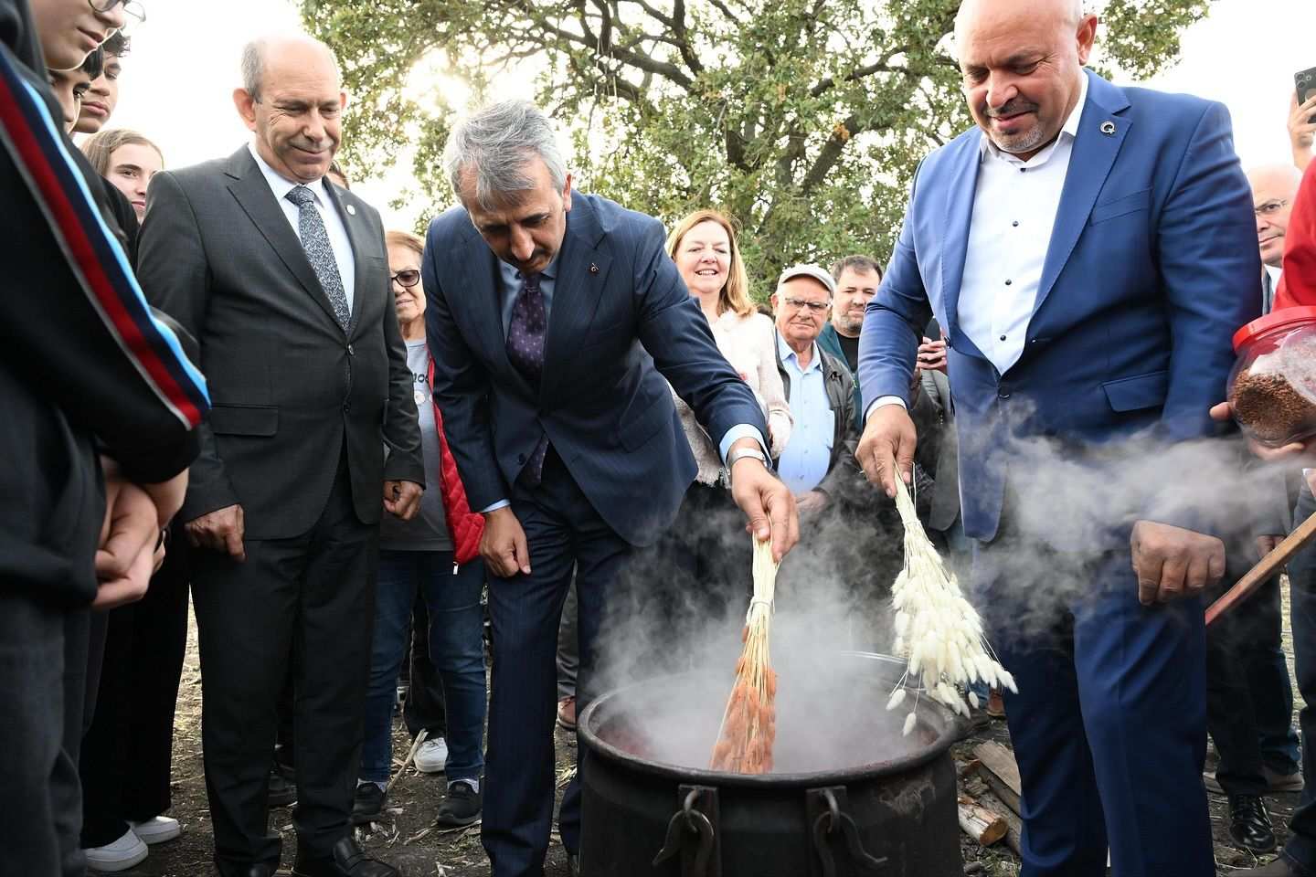 Edirne Kırmızısında hasat zamanı