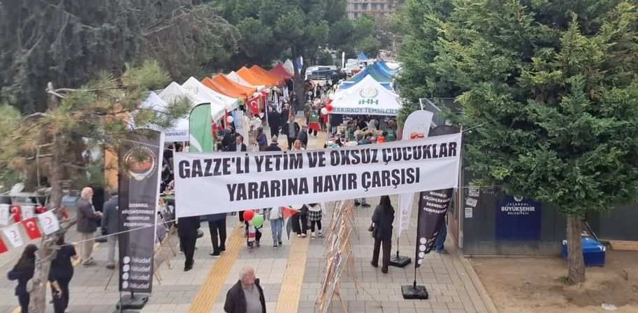 Gazze için tek yürek oldular