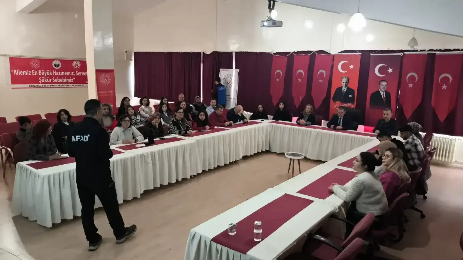 Personele afet farkındalık eğitimi verildi
