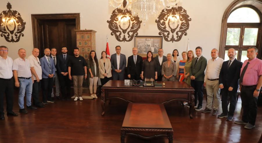 Başkan Gencan, Marmara Belediyeler Birliği heyetini ağırladı