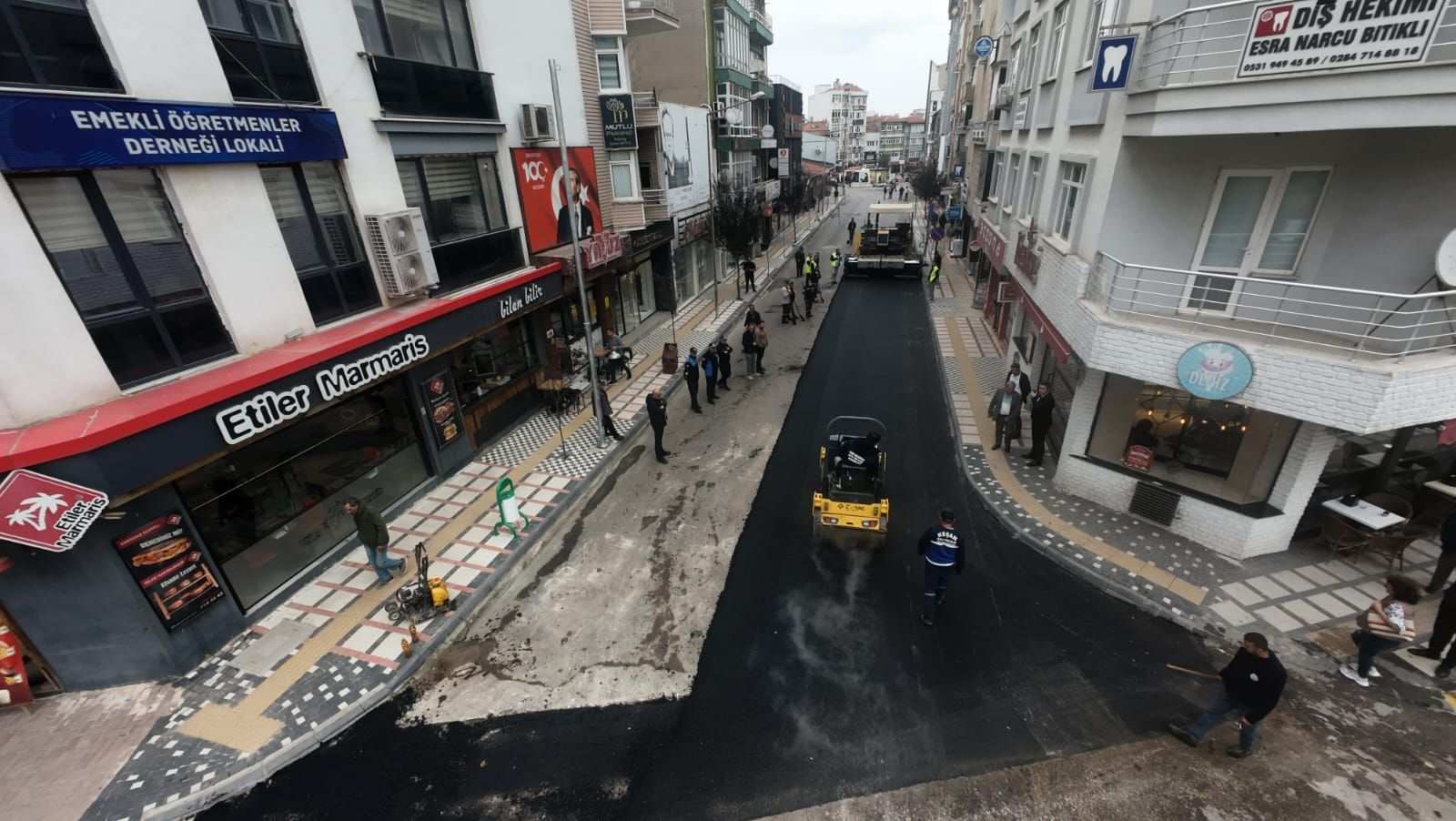 Keşan’da 2. kat asfalt çalışmaları başladı