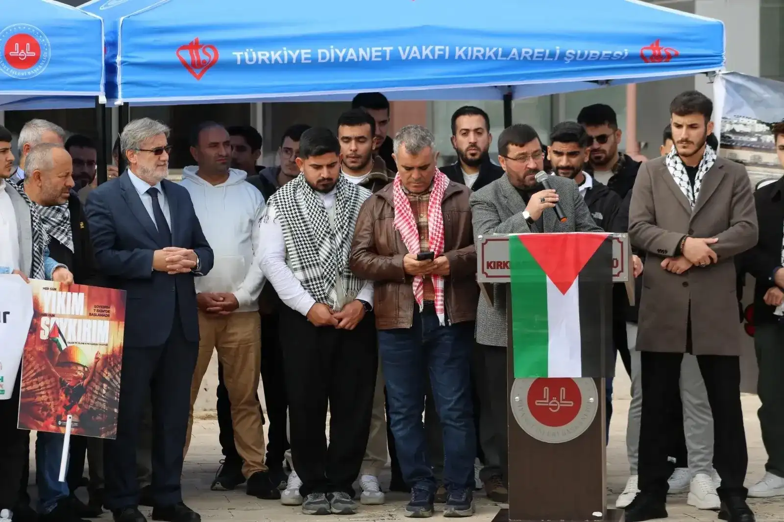 Filistin ve Gazze’deki zulme dikkat çektiler