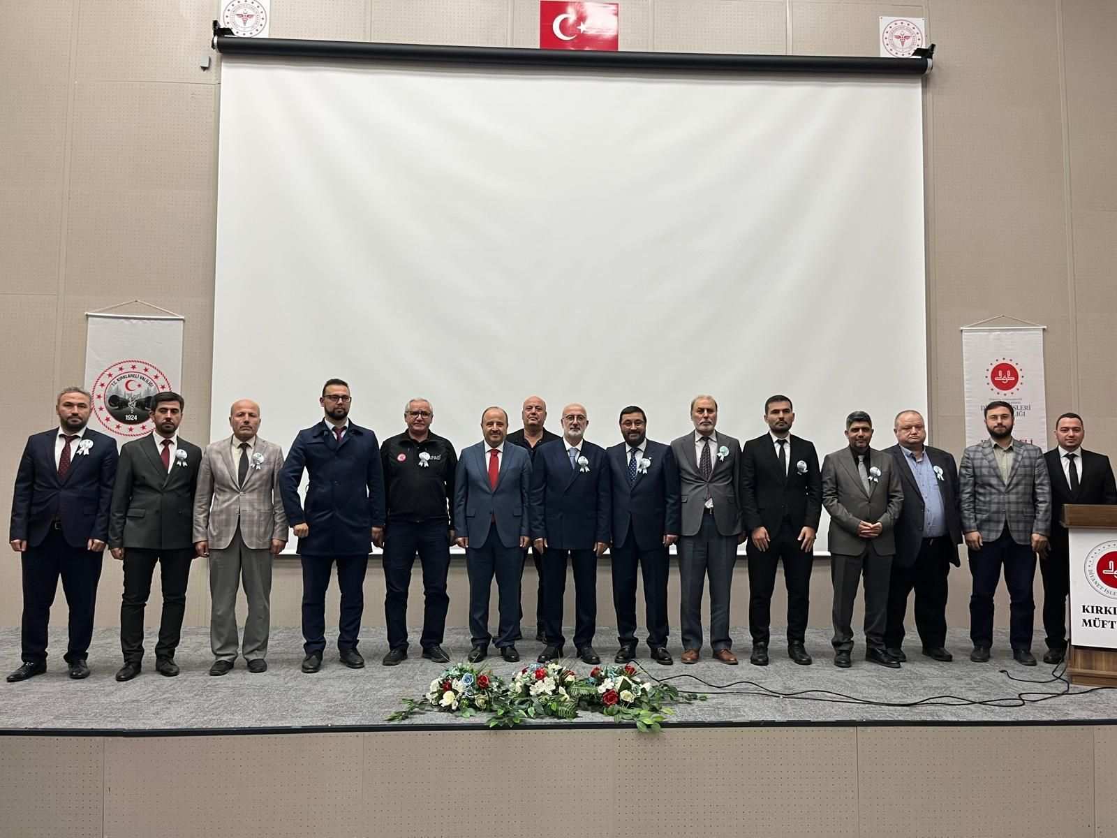 Diyanet Akademisi Başkanı Kaan, Kırklareli’nde konferans verdi