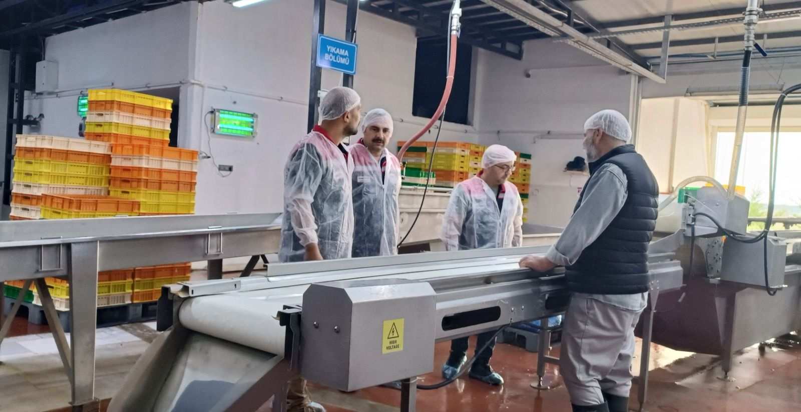 Su ürünleri işlemeleri denetlendi