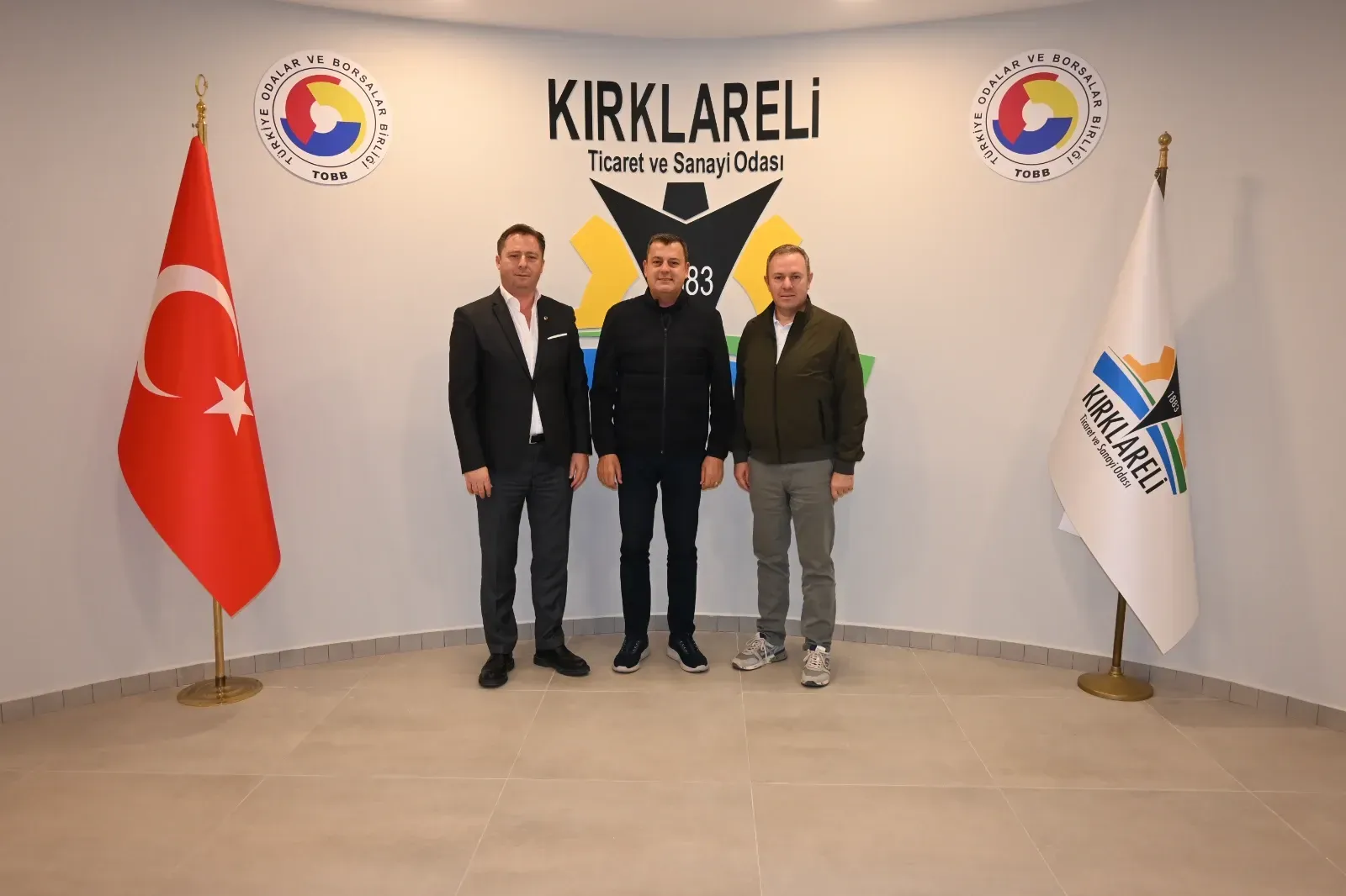 Milletvekilli Gündoğdu’dan Kırklareli TSO’ya hayırlı olsun ziyareti
