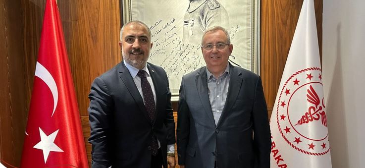 Bölge Müdürü Arar’dan Başhekim Tabakoğlu’na hayırlı olsun ziyareti