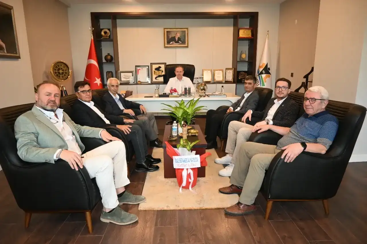 Kırklareli SMMMO’dan Kırklareli TSO’ya hayırlı olsun ziyareti