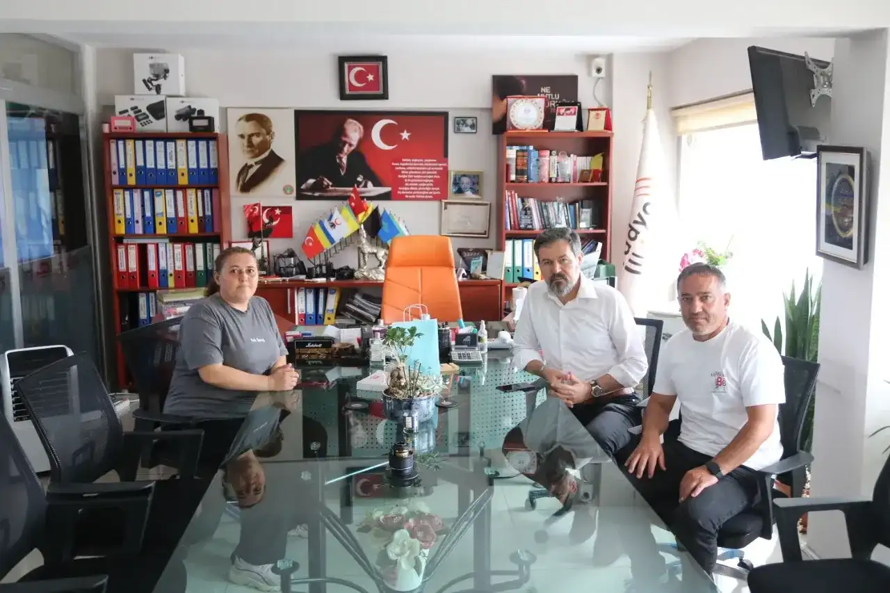 Yazar Hayri Varol’dan HABER’e ziyaret