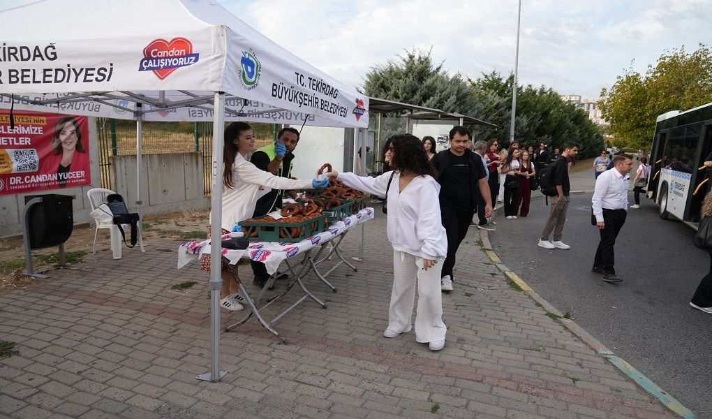 Üniversite öğrencilerine ‘hoş geldiniz’ karşılaması