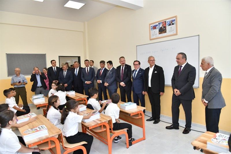 Gelişim Tekstil İlkokulu eğitim öğretime açıldı