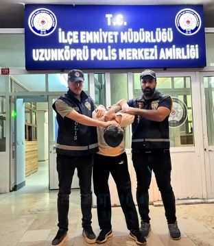 Cinayet zanlısı Edirne'de yakalandı