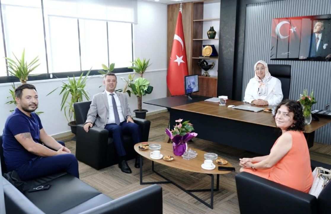 Sarıkurt’tan Kredi ve Kefalet Kooperatifi’ne ziyaret        