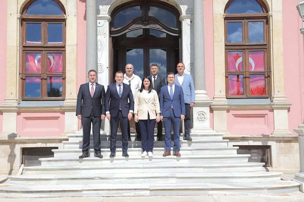 Balcıoğlu’ndan Edirne Belediyesi’ne ziyaret
