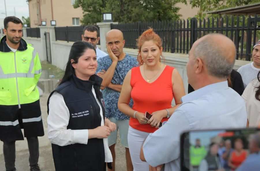 Başkan Gencan Akın, İstasyon Mahallesi’nde inceleme yaptı