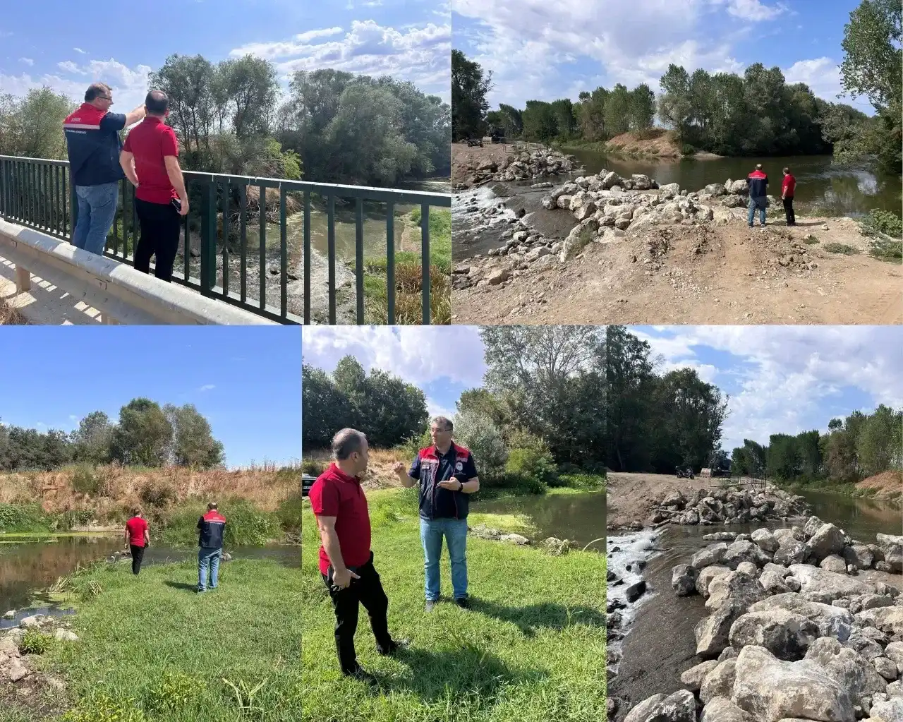 Köse, Tunca Nehri Sulama Havzası’nda inceleme yaptı