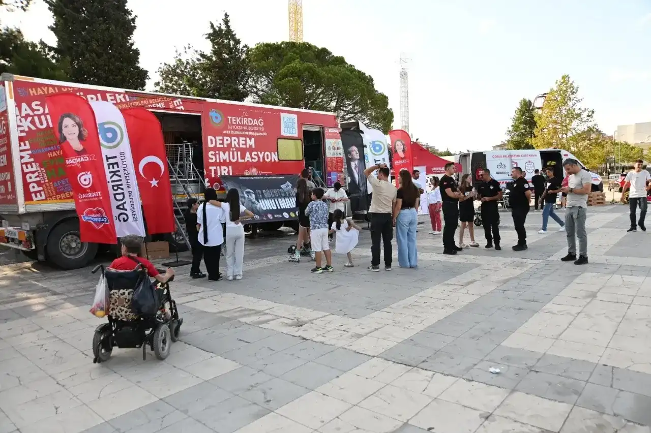 Marmara Depremi’nin 26’ncı yılında Tekirdağ’da anma etkinliği