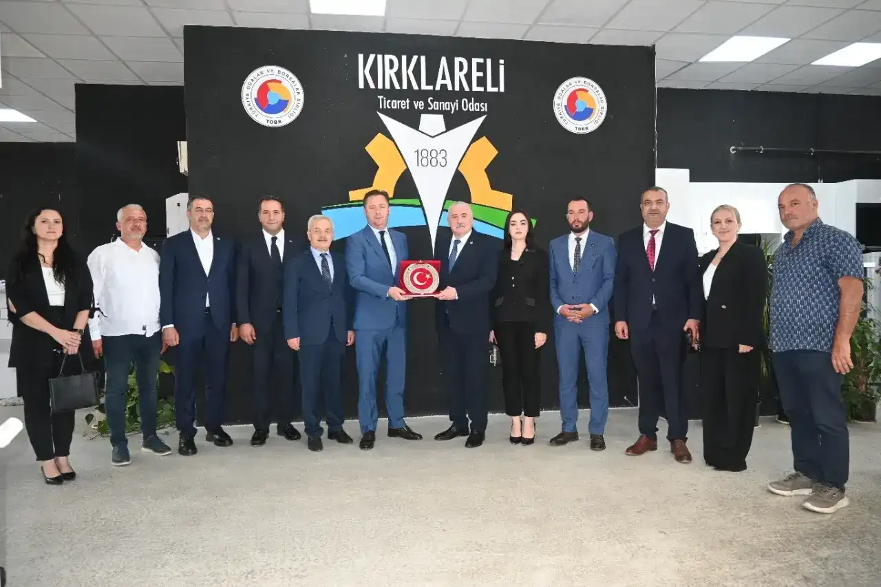 MHP’li heyetten Kırklareli TSO’ya ziyaret