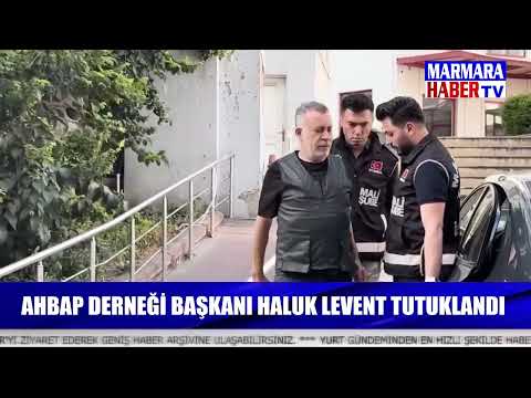 Ahbap derneği başkanı Haluk Levent tutuklandı