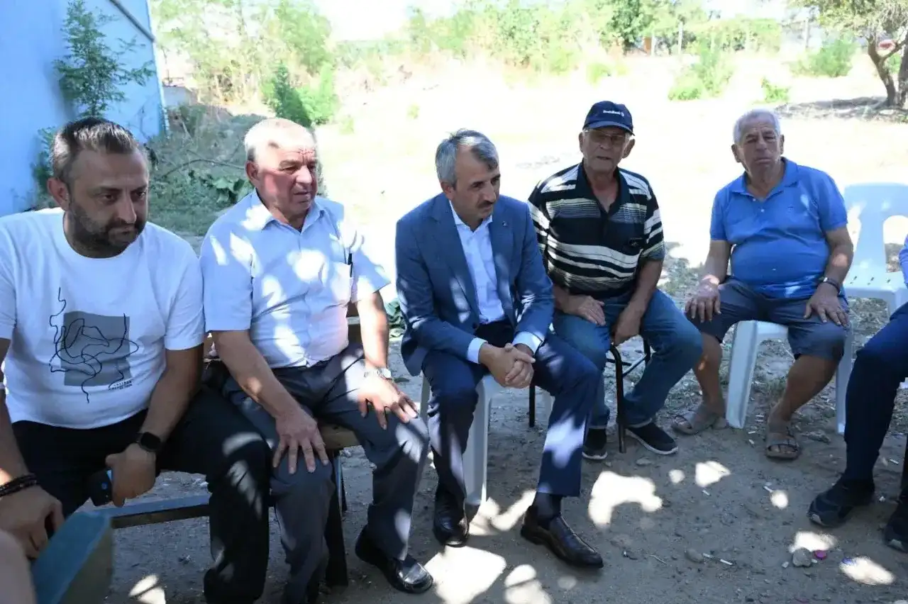 Vali Sezer’den yangından etkilenen köylere ziyaret