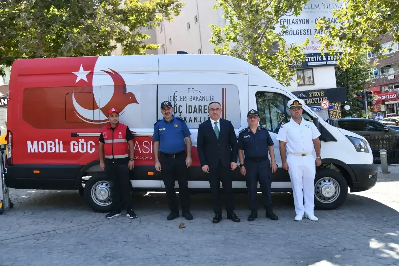 Tekirdağ’a Mobil Göç Noktası Aracı tahsis edildi