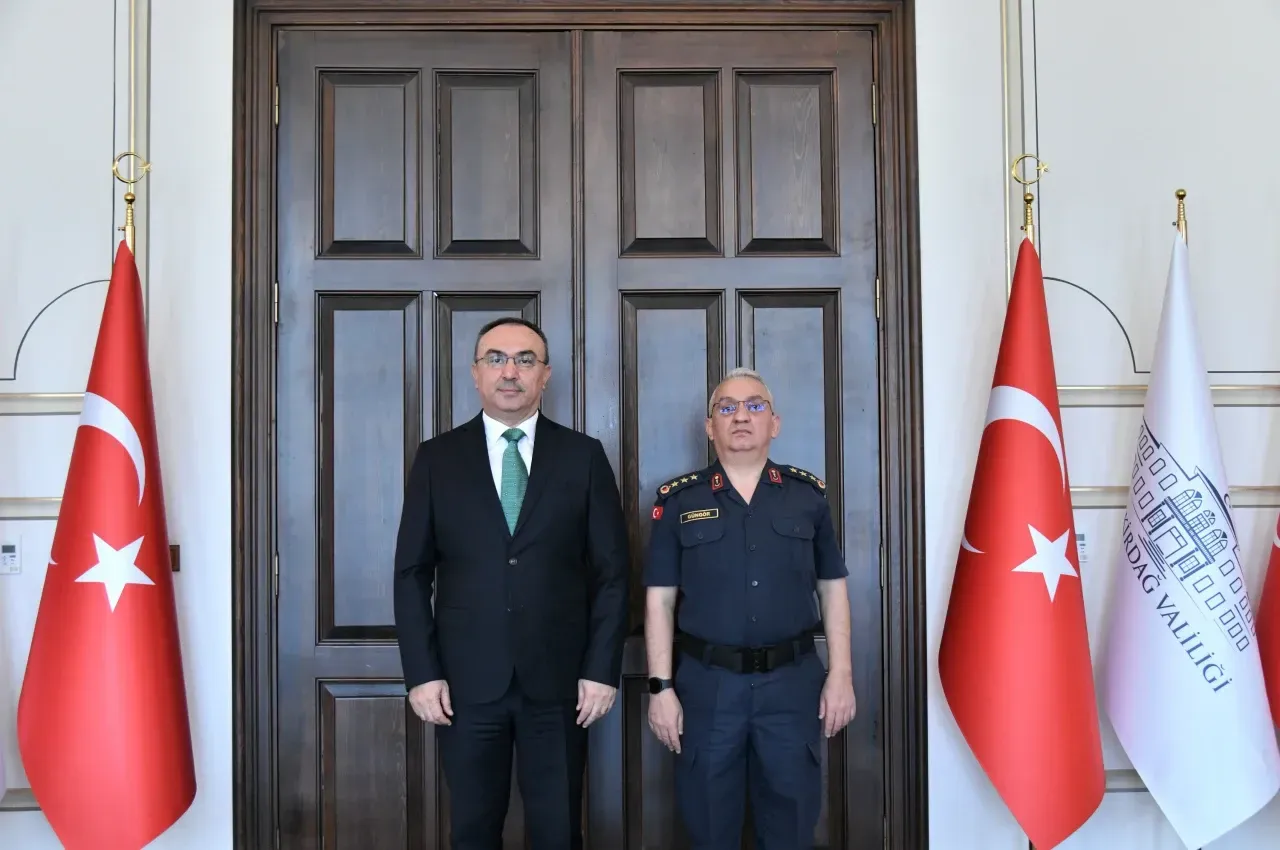 Jandarma Komutanı Güngör’den Vali Soytürk’e ziyaret