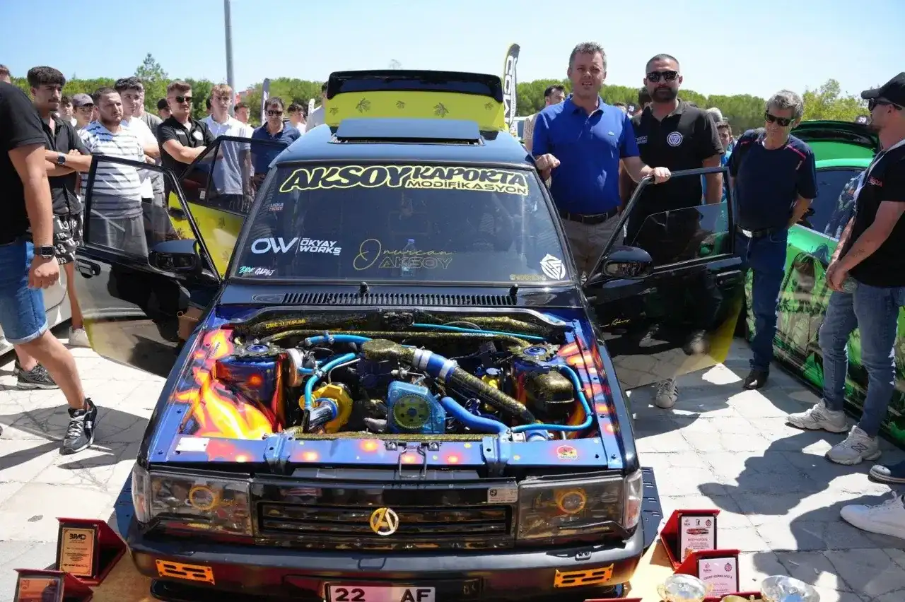 Motor sporları tutkunları, Tuning Festivali’nde buluştu
