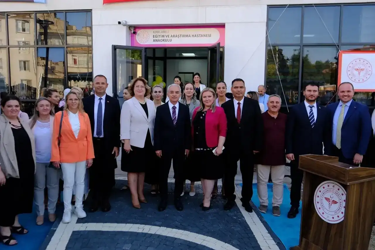 Eğitim ve Araştırma Hastanesi Anaokulu törenle açıldı