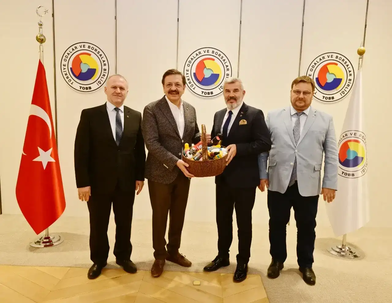 Çerkezköy TSO’dan Hisarcıklıoğlu’na ziyaret