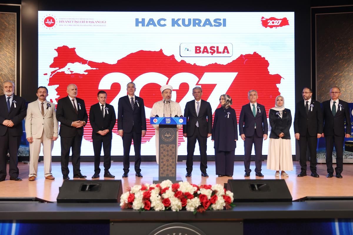 2027 yılı hac kuraları çekildi