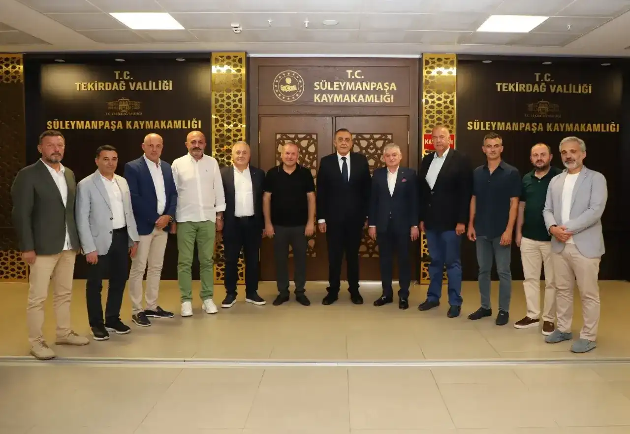 Tekirdağ TSO yönetiminden Kaymakam Tunçer’e ziyaret