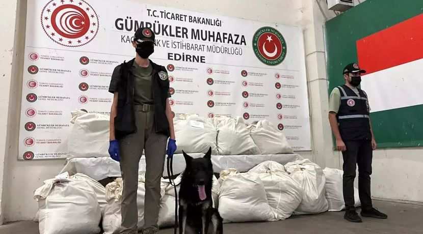 Kapıkule'de uyuşturucu ağına darbe