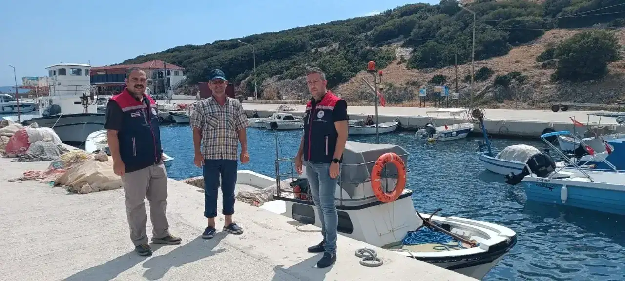 Sahil şeridinde su ürünleri denetimi yapıldı